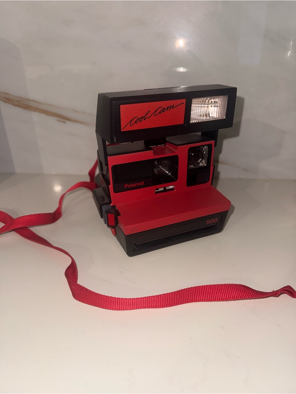 Vintage retro Polaroid 600 Cool Cam - instant camera